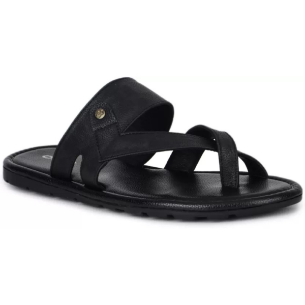 Men Sandal  (Black , 6) - Image 2