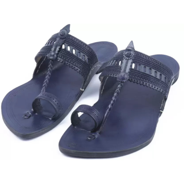 Men Flats Sandal  (Blue , 6) - Image 3