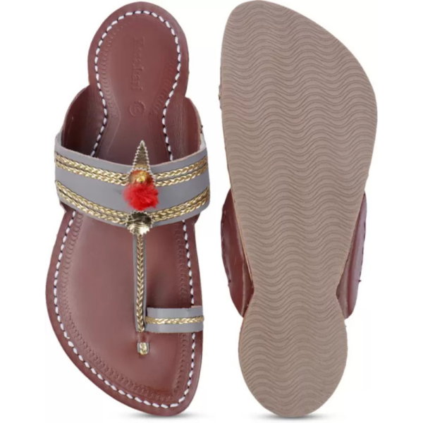 Men Flats Sandal  (Multicolor , 10) - Image 3