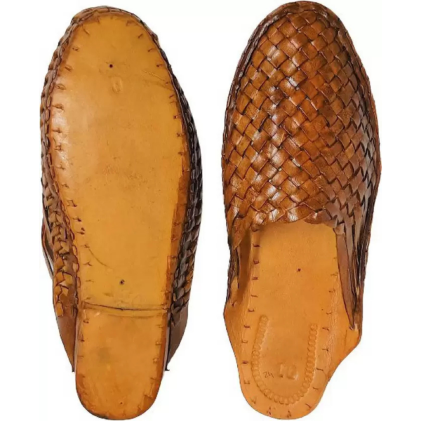 Men Sandal  (Brown , 10) - Image 4