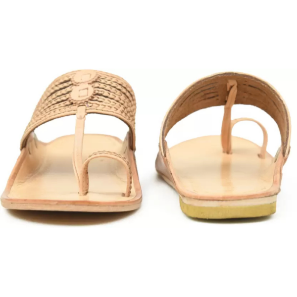 Men Sandal  (Natural , 8) - Image 2