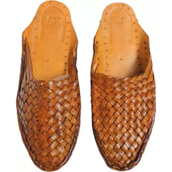 Men Sandal  (Brown , 10) - Image 3