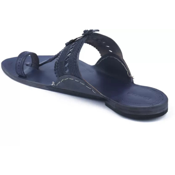 Men Flats Sandal  (Blue , 6) - Image 2