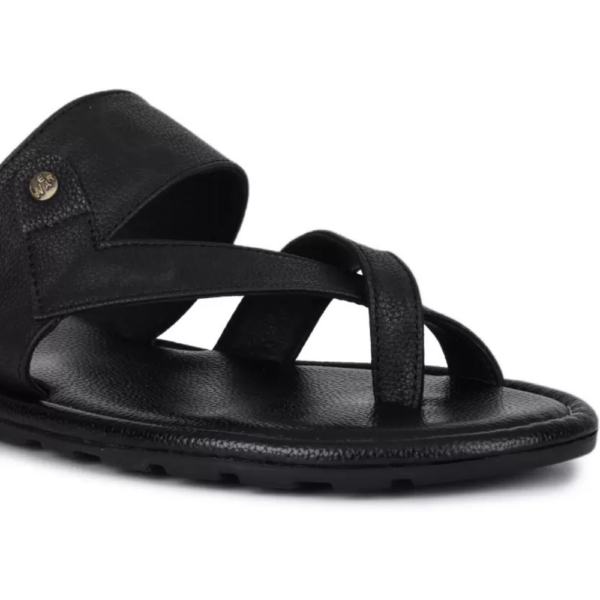 Men Sandal  (Black , 6) - Image 4