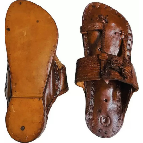 Men Sandal  (Brown , 7) - Image 3