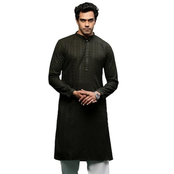 Stylish Ethnic Chikankari Kurta for Men