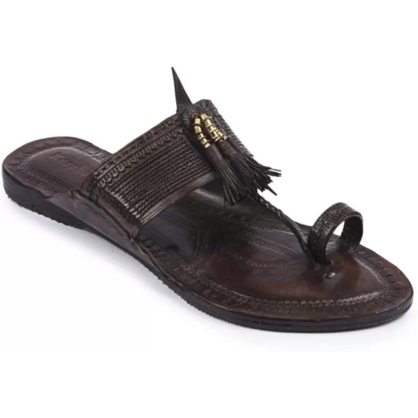 Men Trendy & Comfortable Sandal  Durable  Ethnic  Causal Wear Stylish Flats Flats Sandal  (Brown , 6)