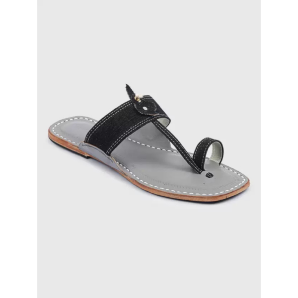 Men Flats Sandal  (Grey , 7)